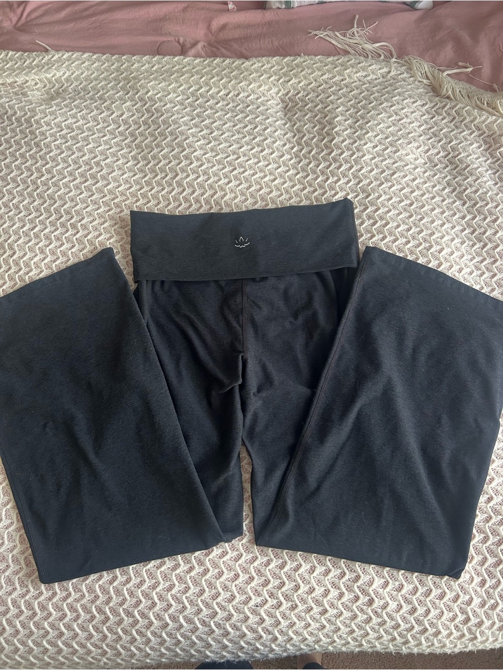 Beyond Yoga Fold-Over Waist Yoga Pants